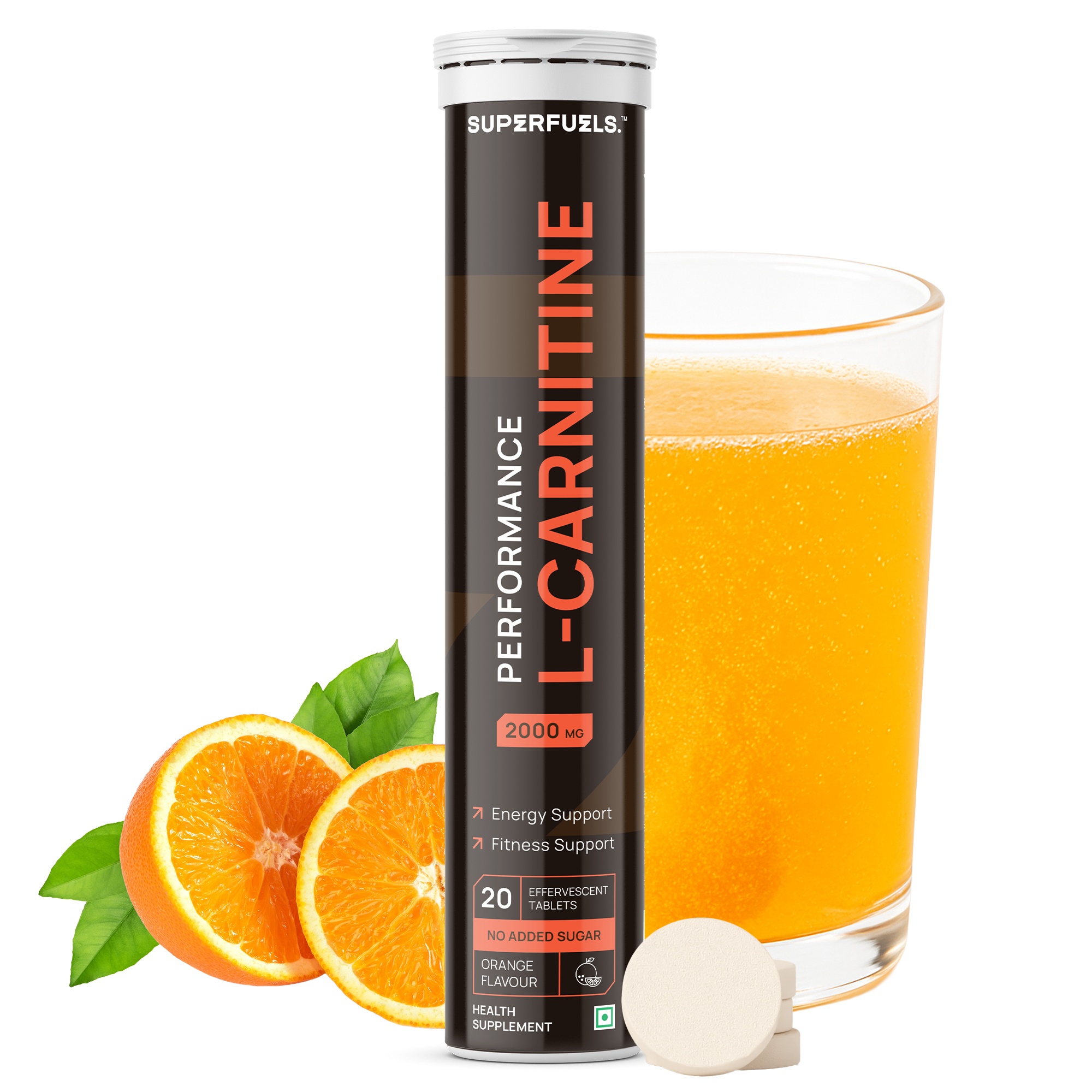 L-Carnitine 2000mg Effervescent Tablets