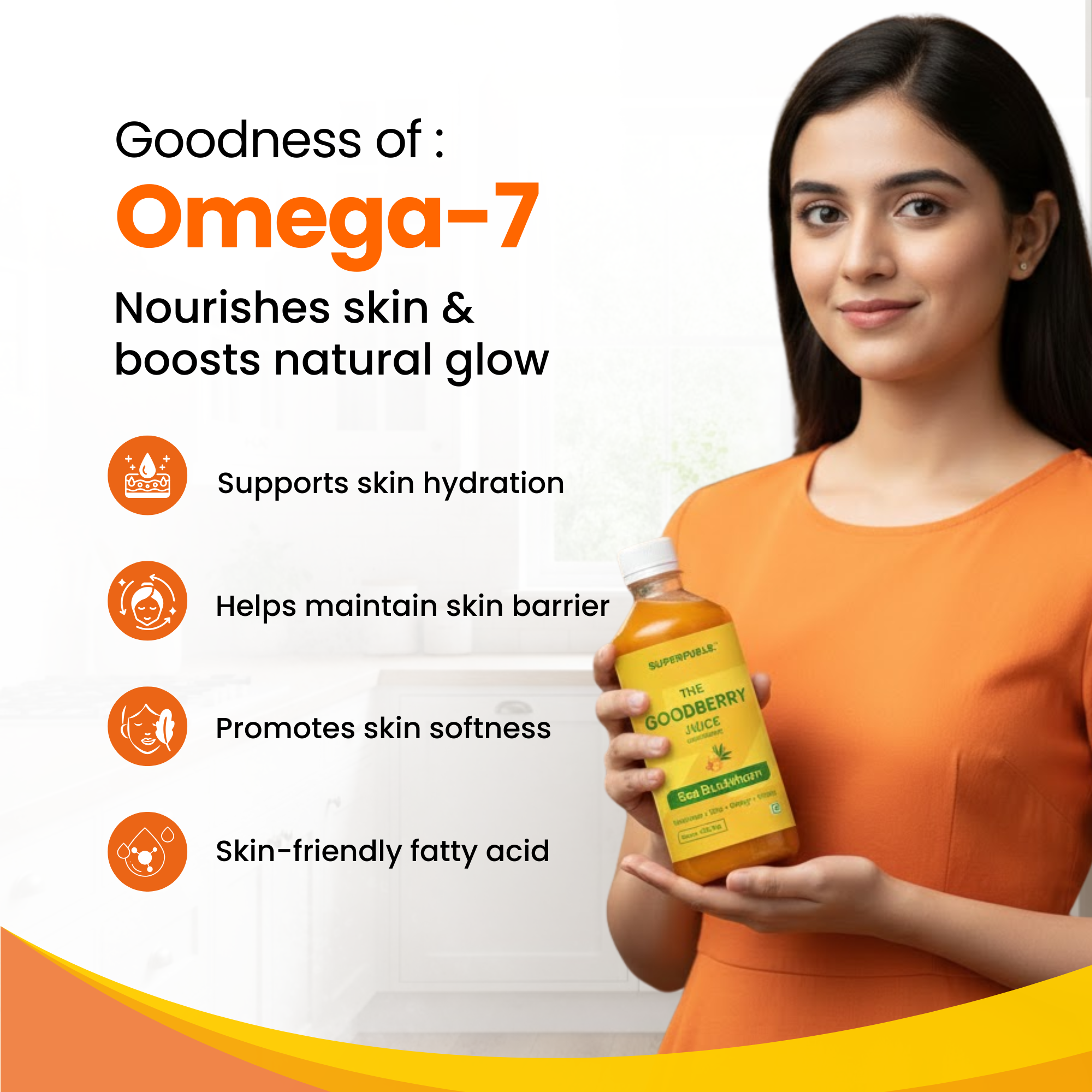 The Goodberry Sea Buckthorn Juice - 500ml