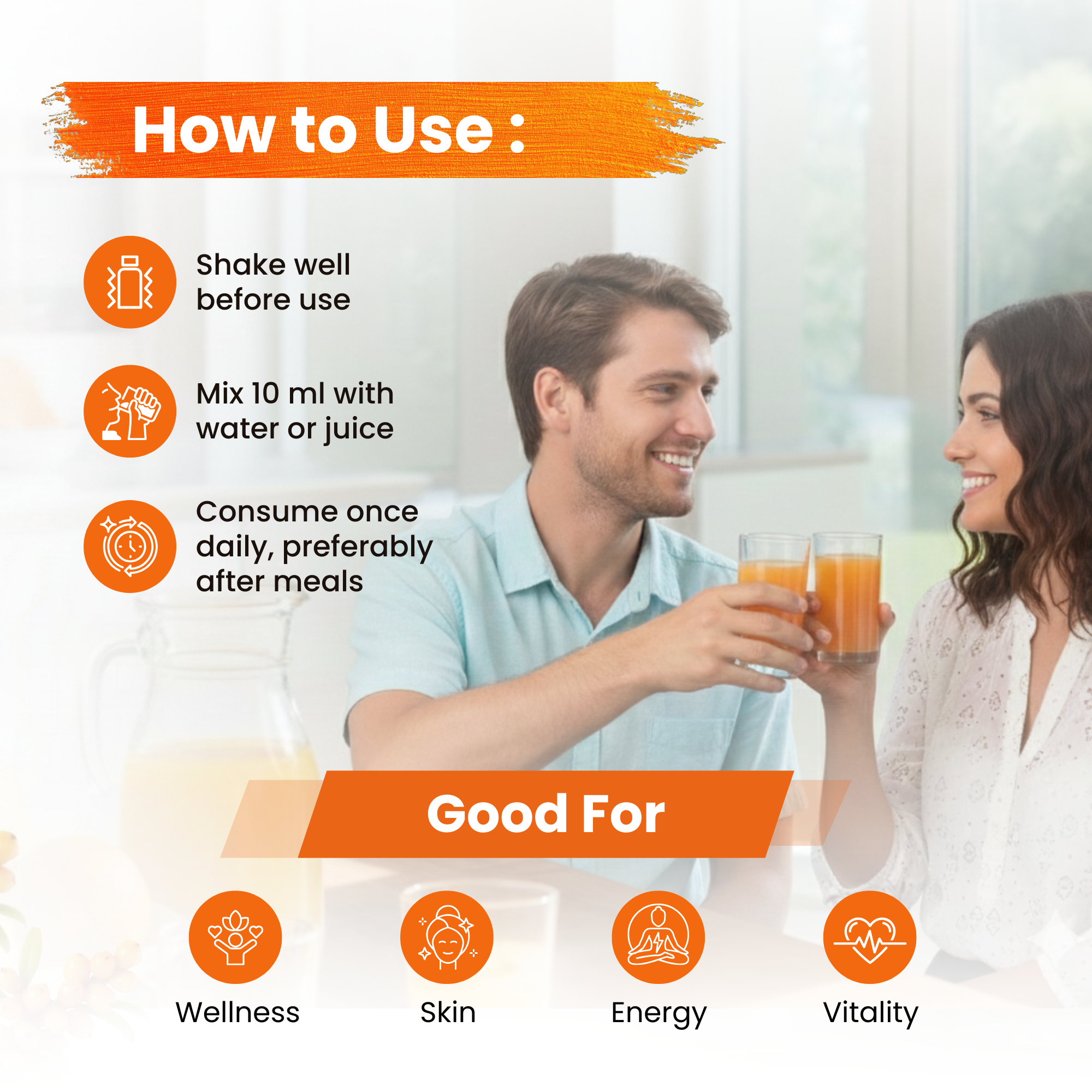 The Goodberry Sea Buckthorn Juice - 500ml